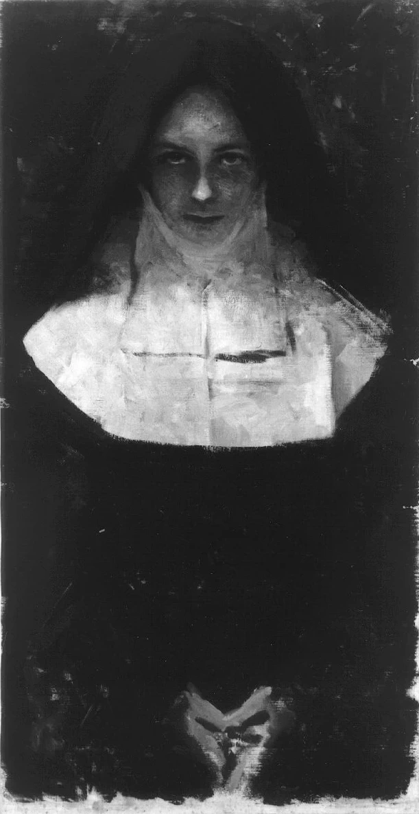 Figura di monaca - Accademia Albertina di Belle Arti, Torino